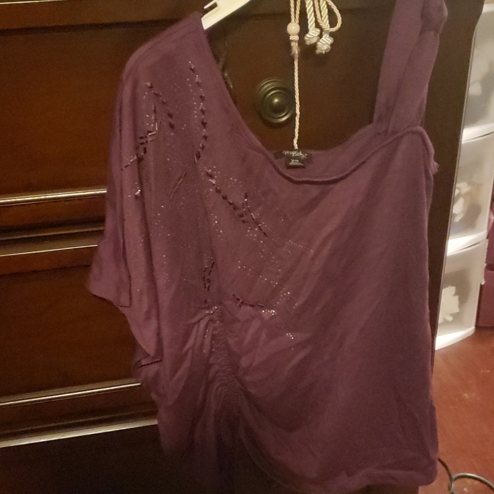 Purple shirt